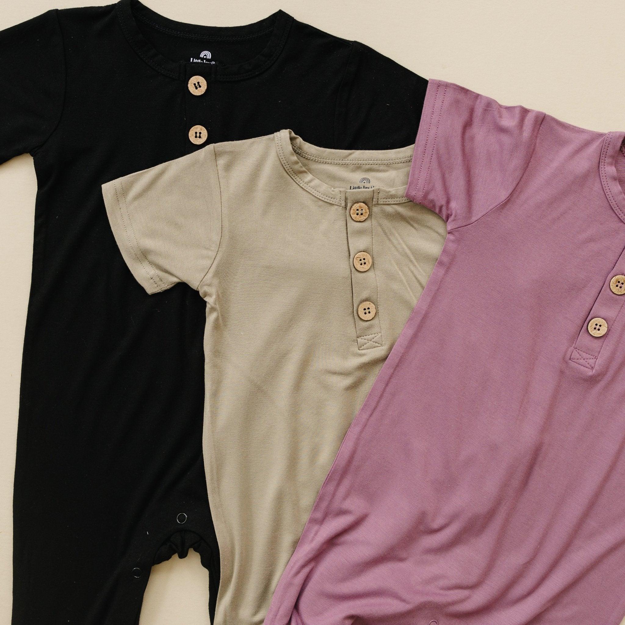 Bamboo Henley Romper - Image 15