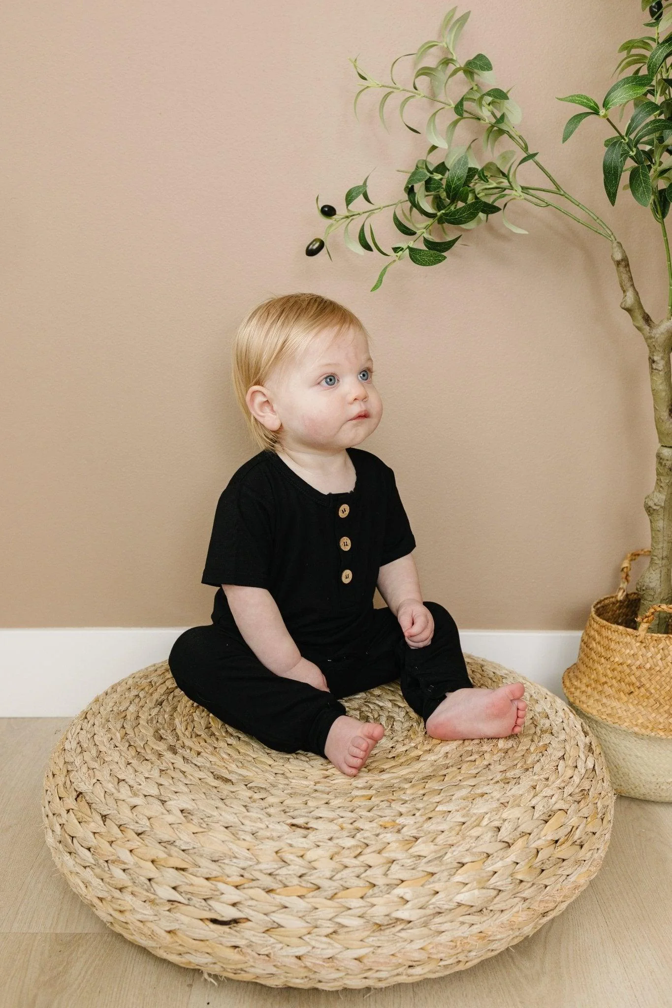 Bamboo Henley Romper - Image 19