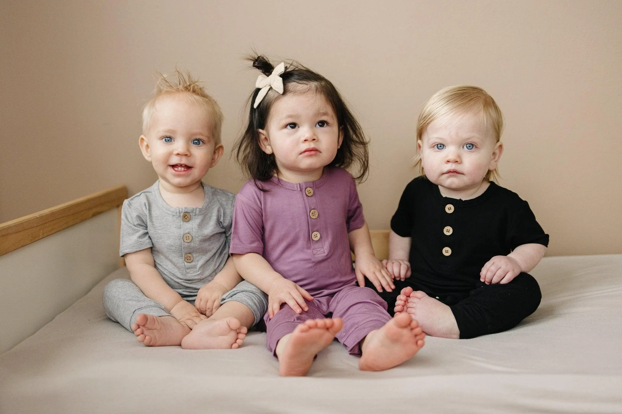 Bamboo Henley Romper - Image 2