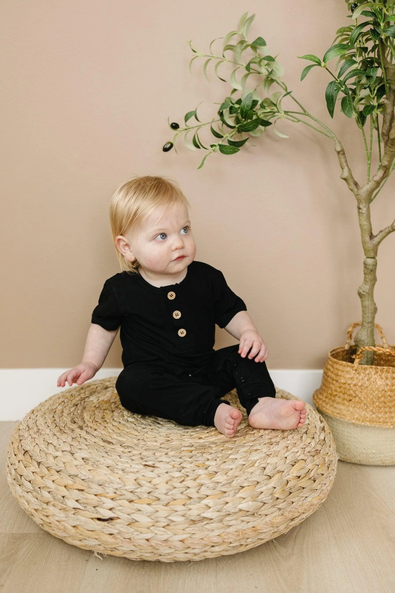 Bamboo Henley Romper - Image 20