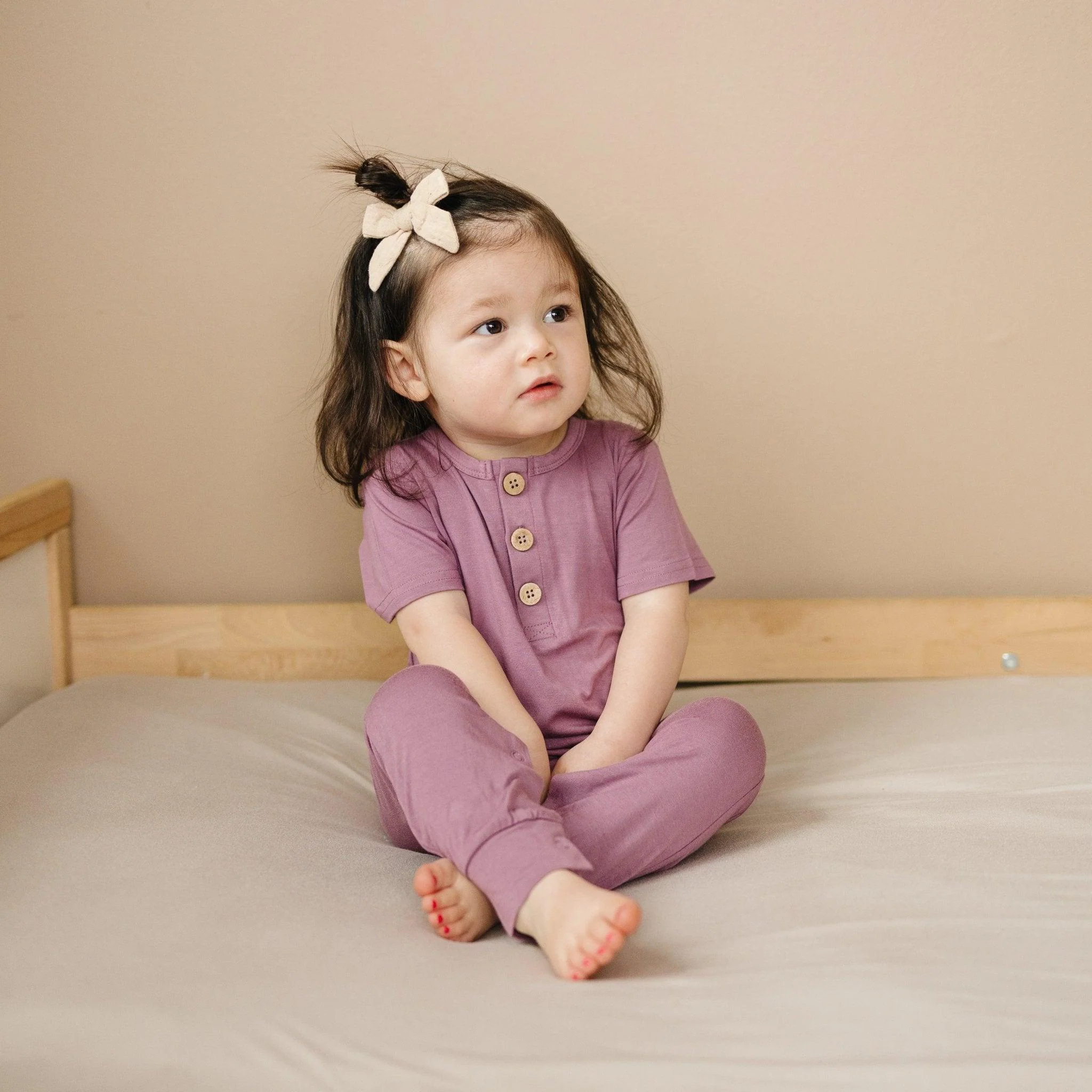 Bamboo Henley Romper - Image 24