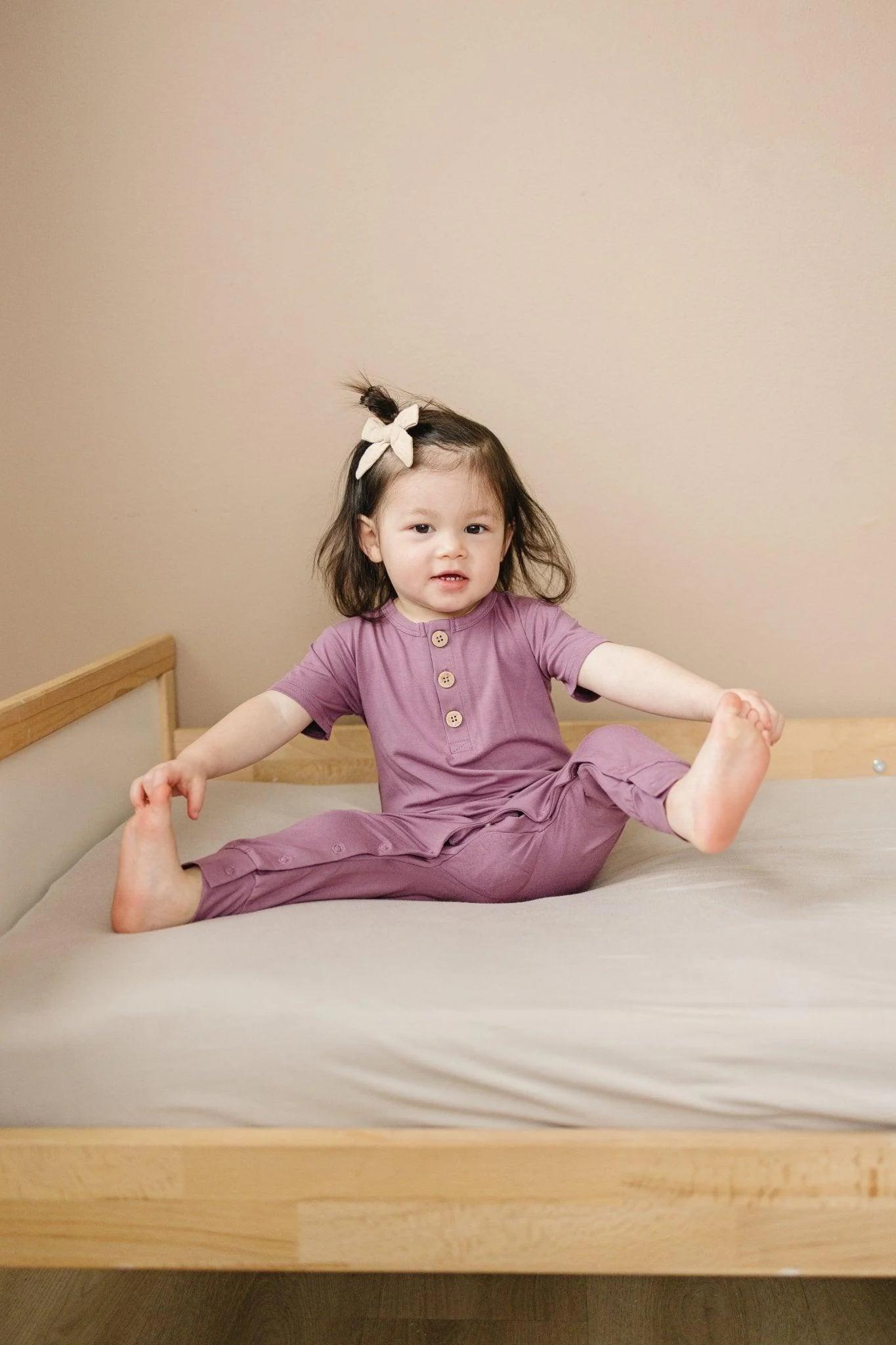 Bamboo Henley Romper - Image 25