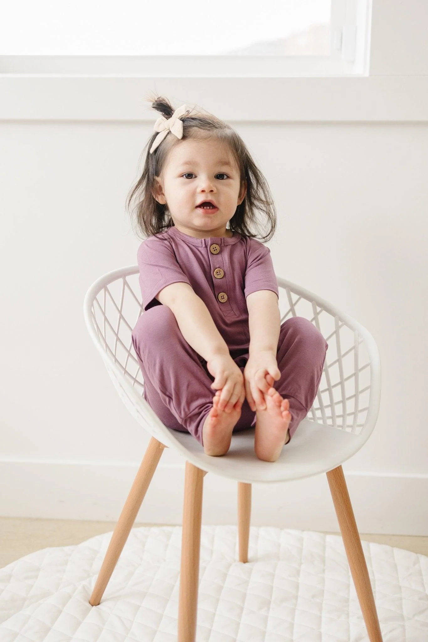 Bamboo Henley Romper - Image 27