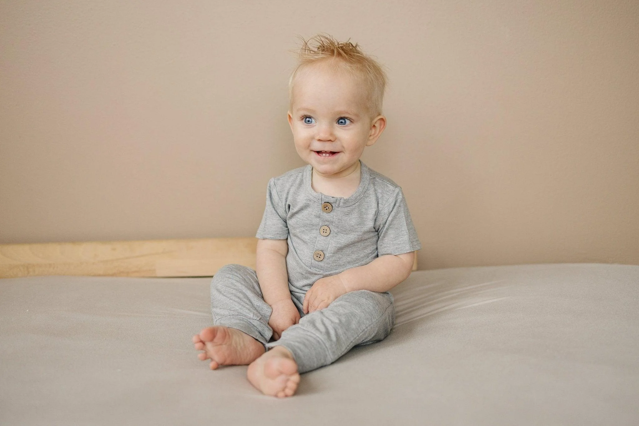 Bamboo Henley Romper - Image 28