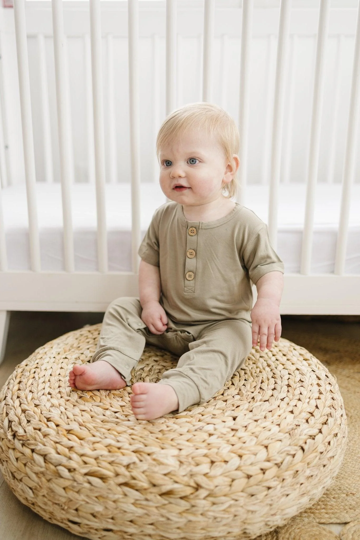 Bamboo Henley Romper - Image 31