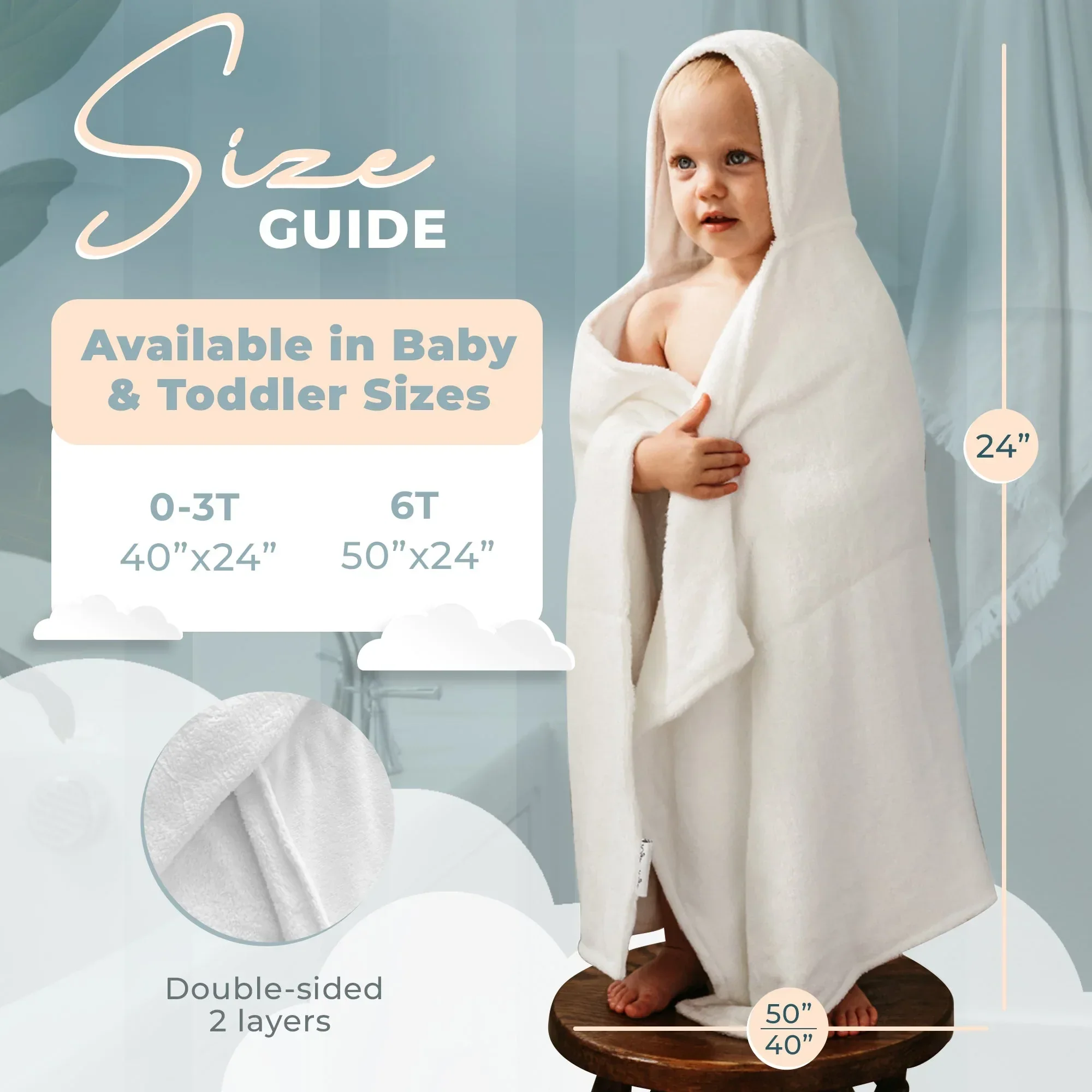 Bamboo Hooded Towel - Image 4