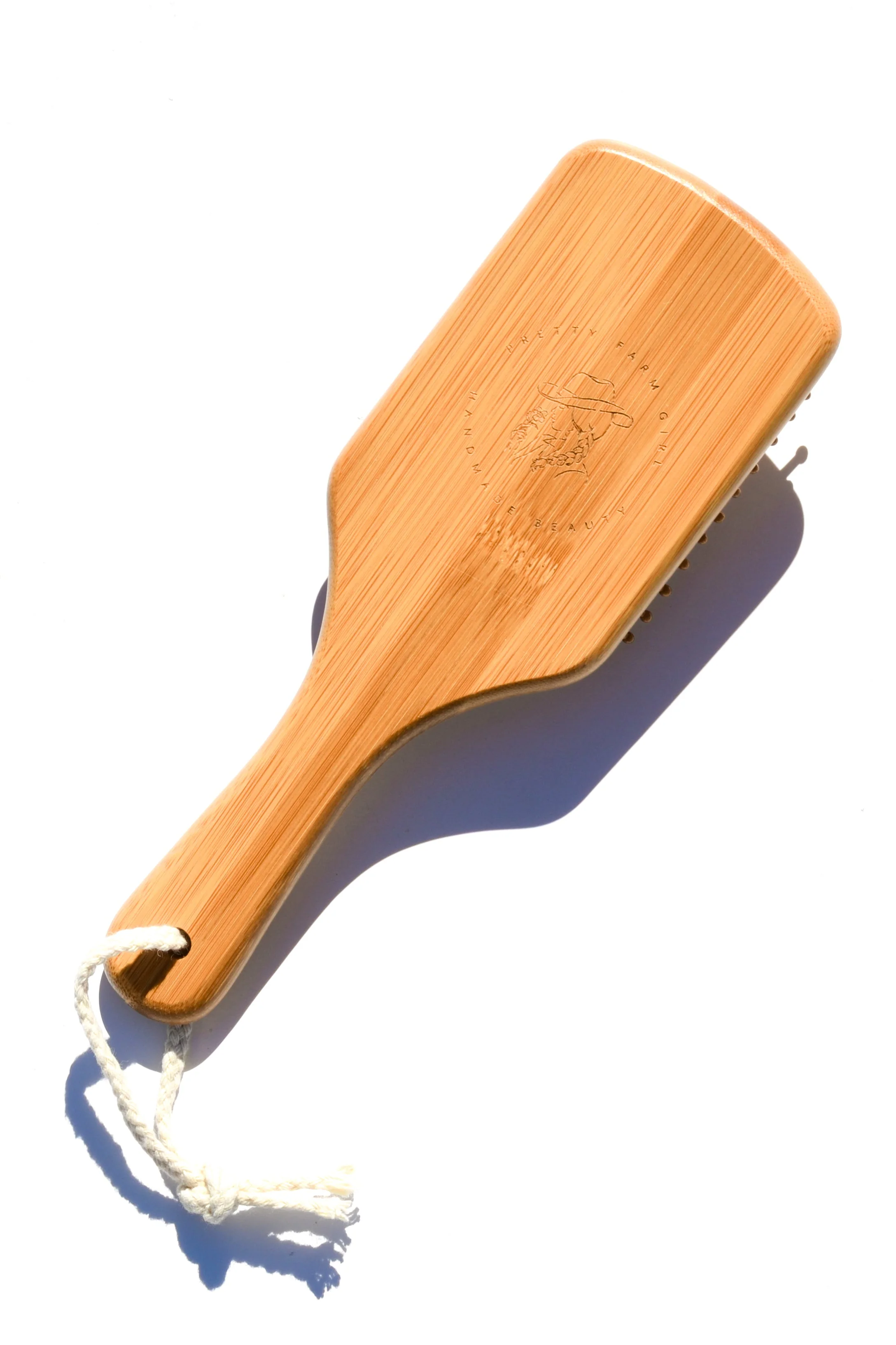 Bamboo Paddle Hair Brush - Image 2