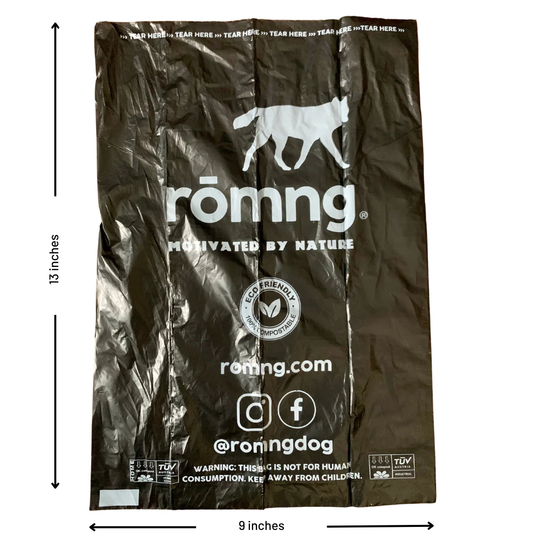 bamboo poop bag dispenser + compostable roll - Image 5