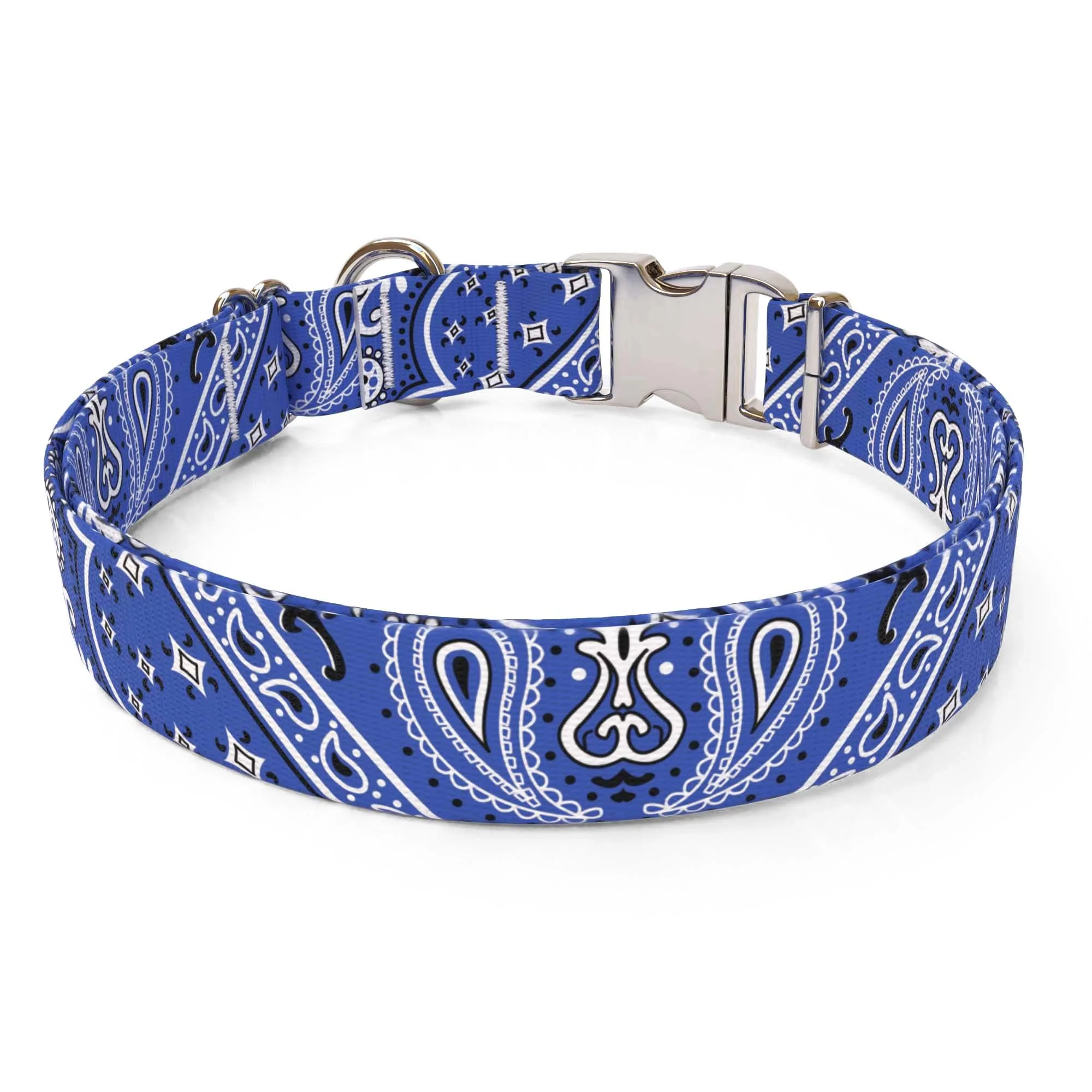 Bandana Blue Dog Collar - Image 2