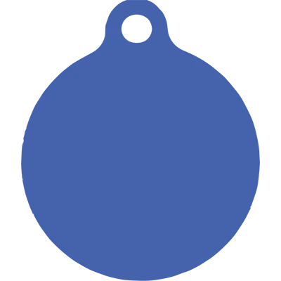 Bandana Blue HD Dog ID Tag - Image 4