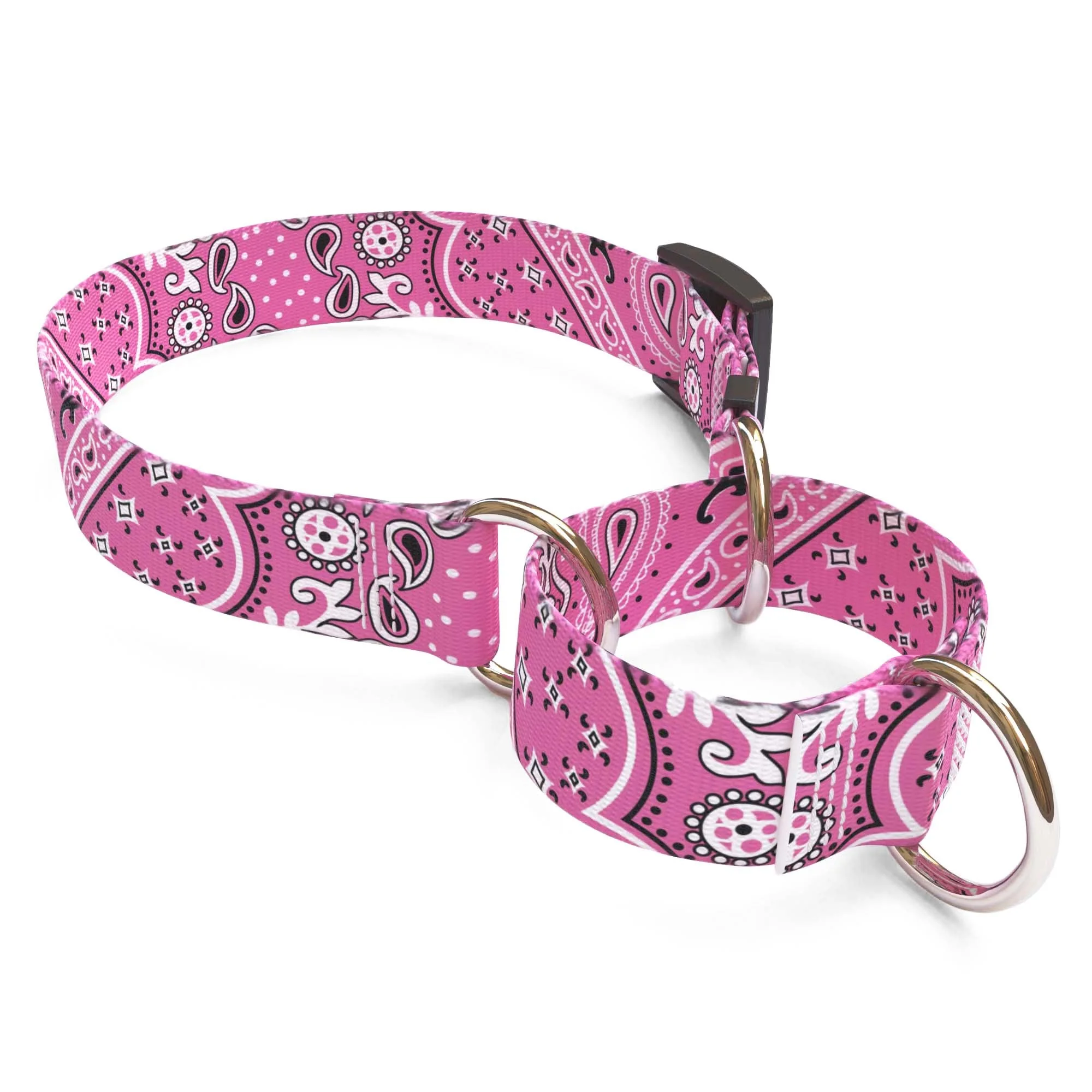 Bandana Pink Dog Collar - Image 3