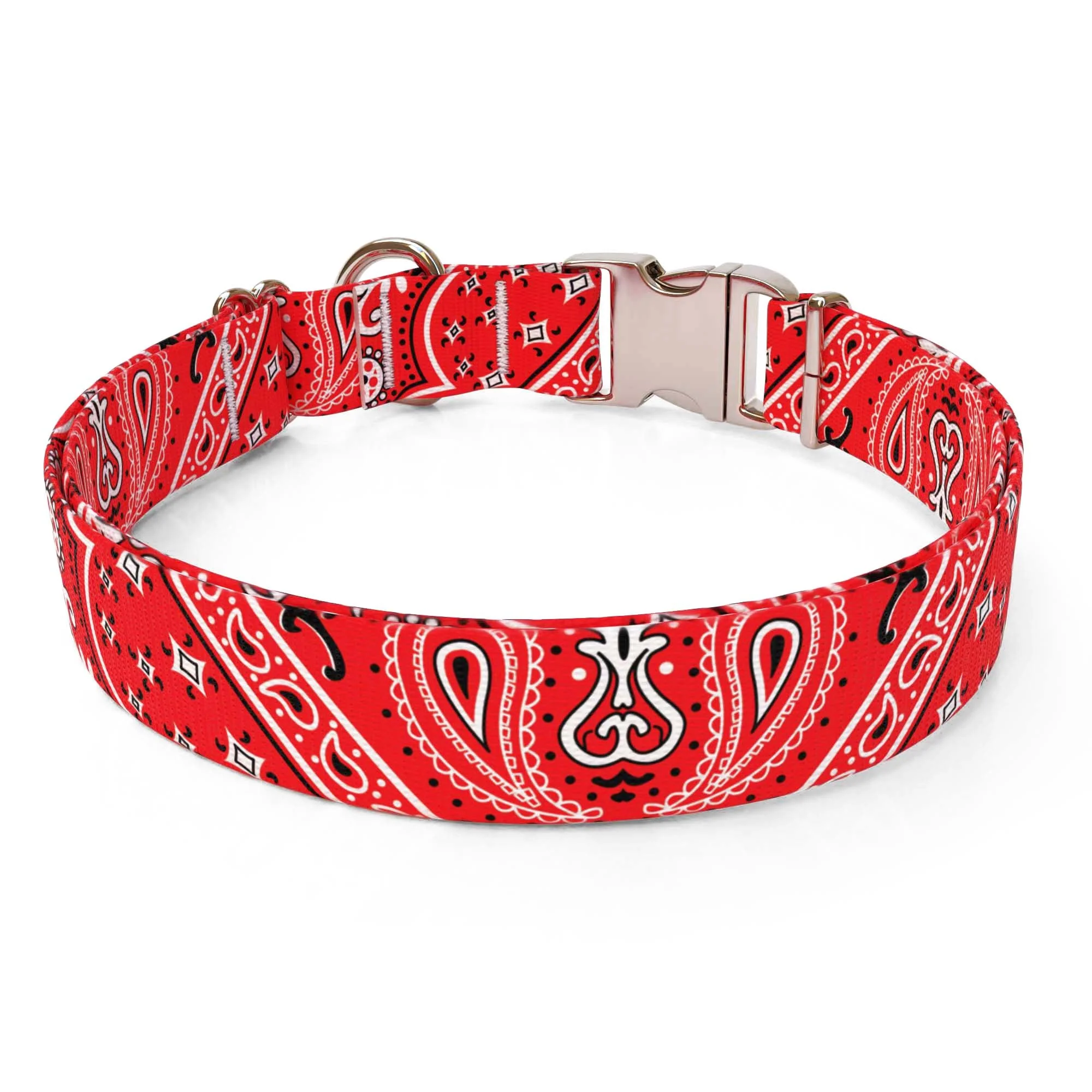 Bandana Red Dog Collar - Image 2
