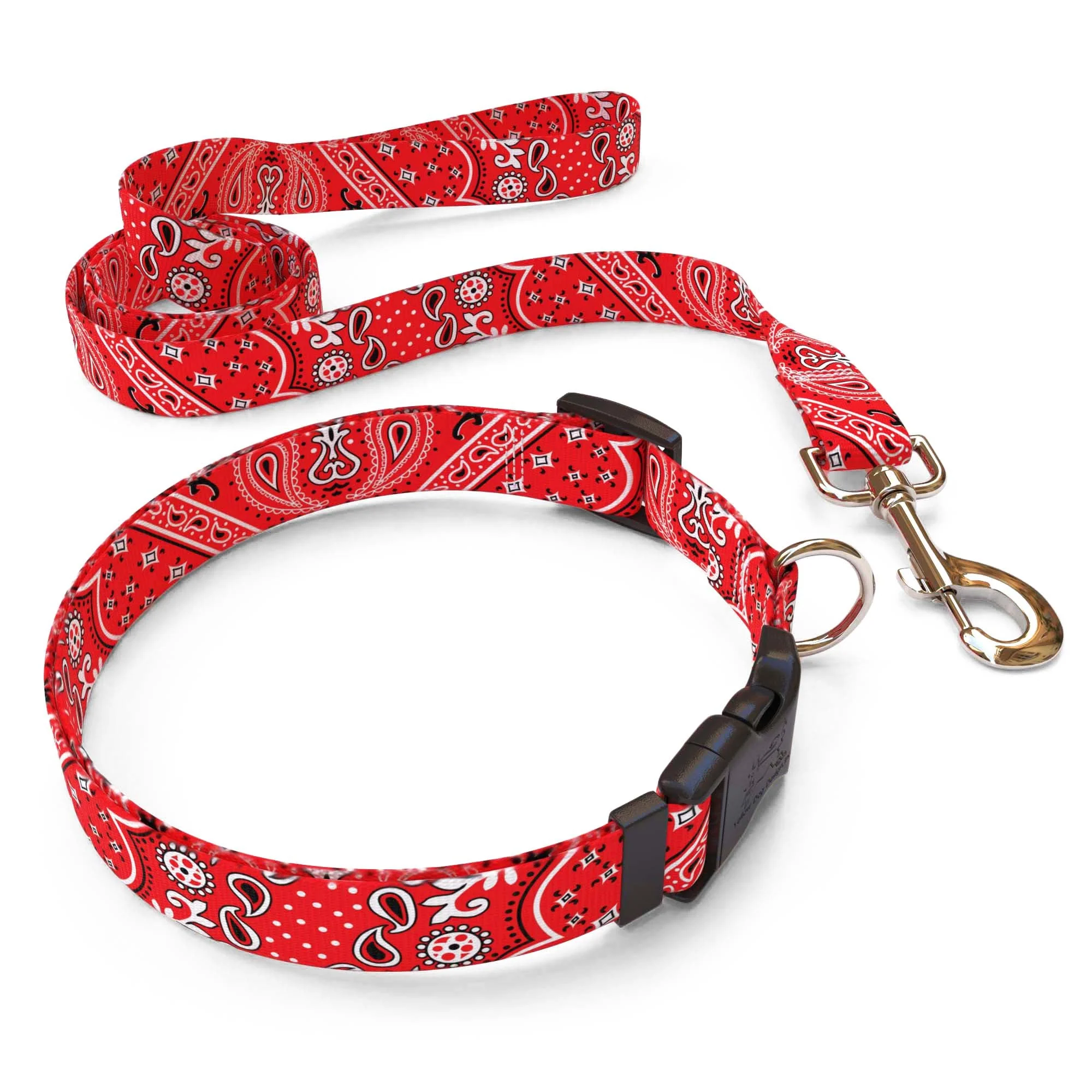 Bandana Red Dog Collar - Image 4