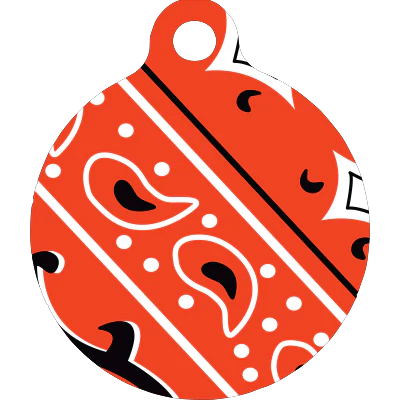 Bandana Red HD Dog ID Tag - Image 3