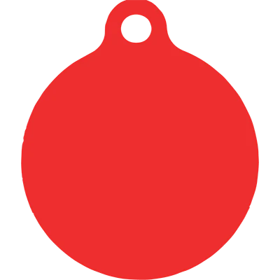 Bandana Red HD Dog ID Tag - Image 4