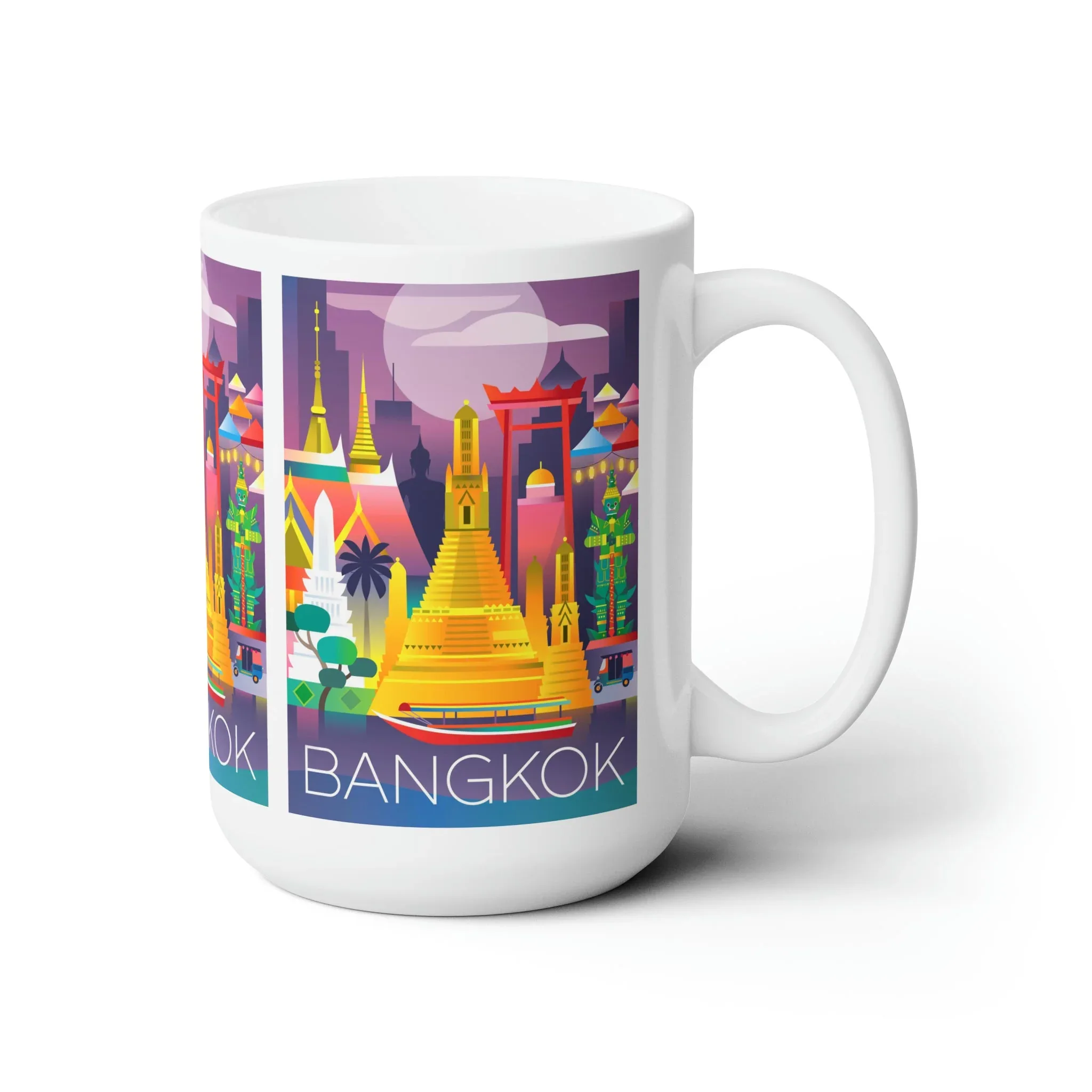 Bangkok Ceramic Mug 11oz or 15oz - Image 3