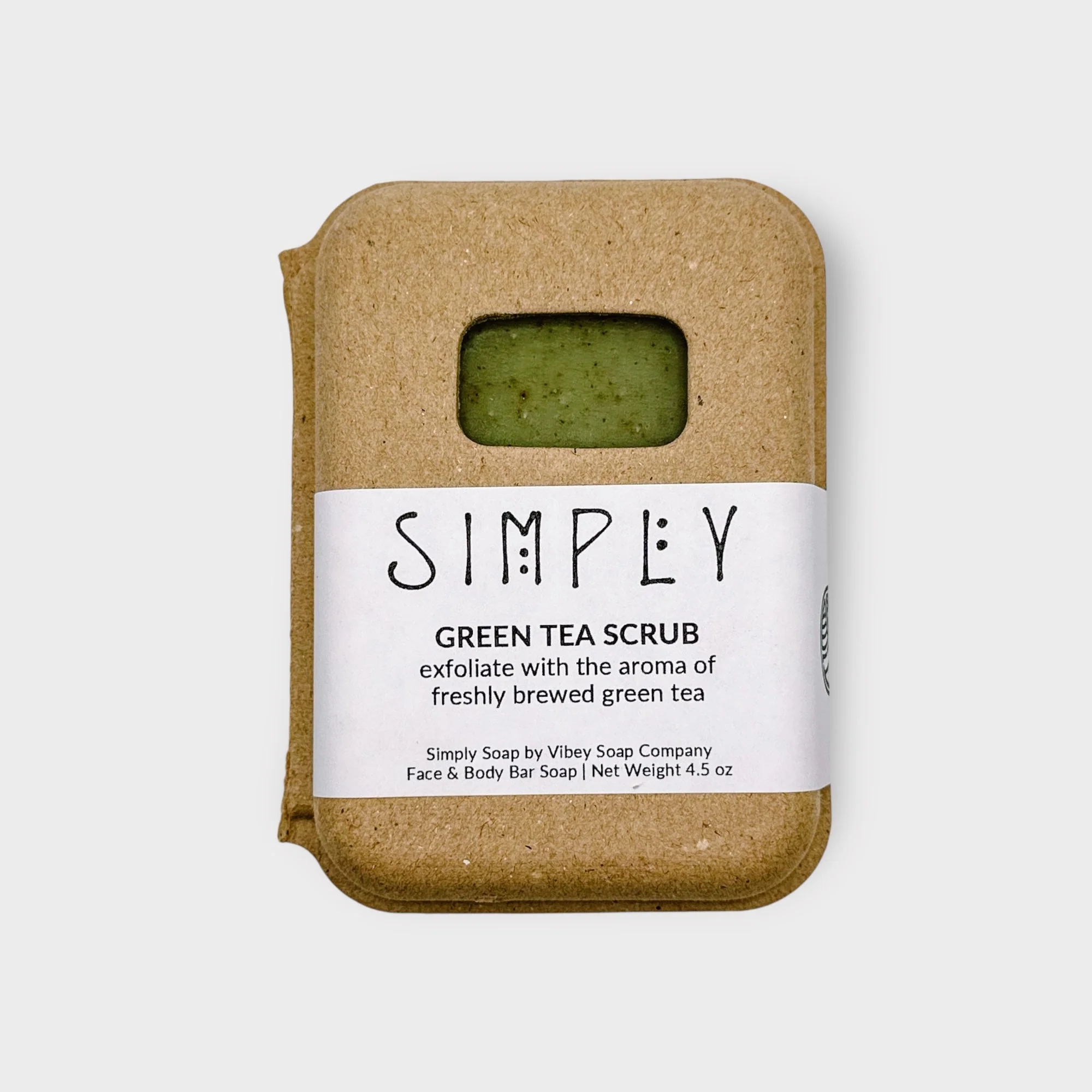 Bar Soap | Plant Based | Green Tea Scrub - Image 4