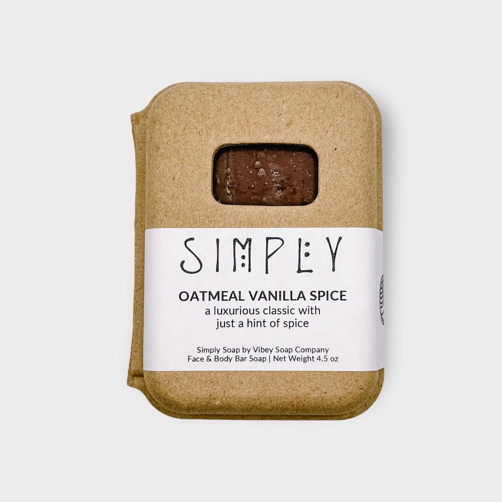 Bar Soap | Plant Based | Oatmeal Vanilla Spice - Image 3