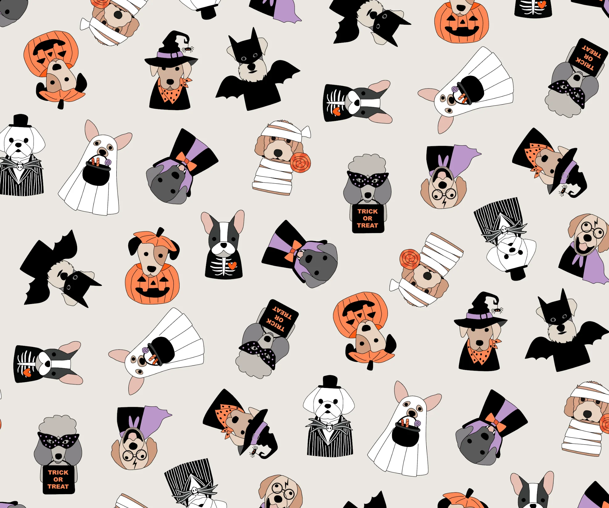 Bark & Treat (Women's Long Sleeve PJ) - Image 2