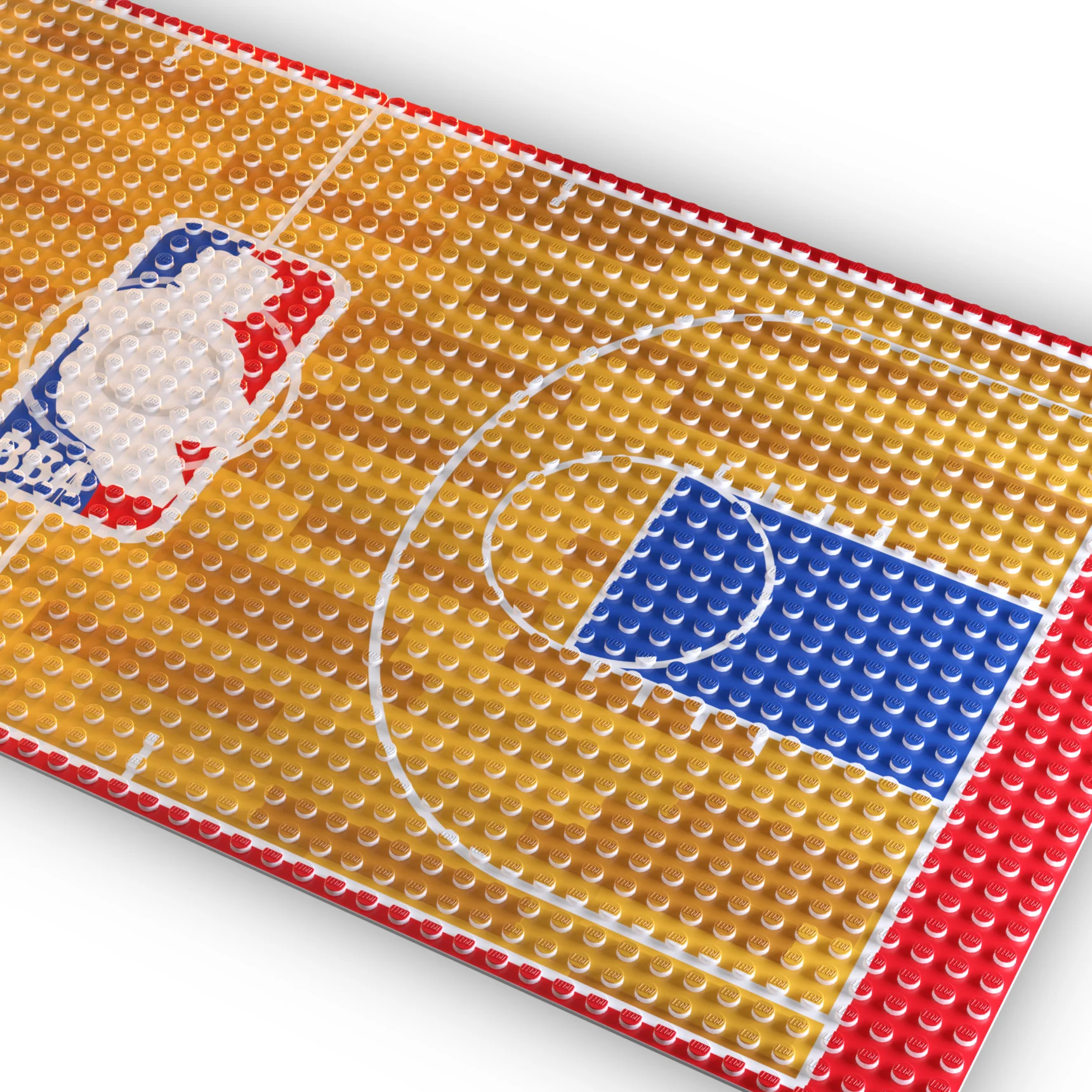 Basketball Court Baseplates made with LEGO parts - Image 2