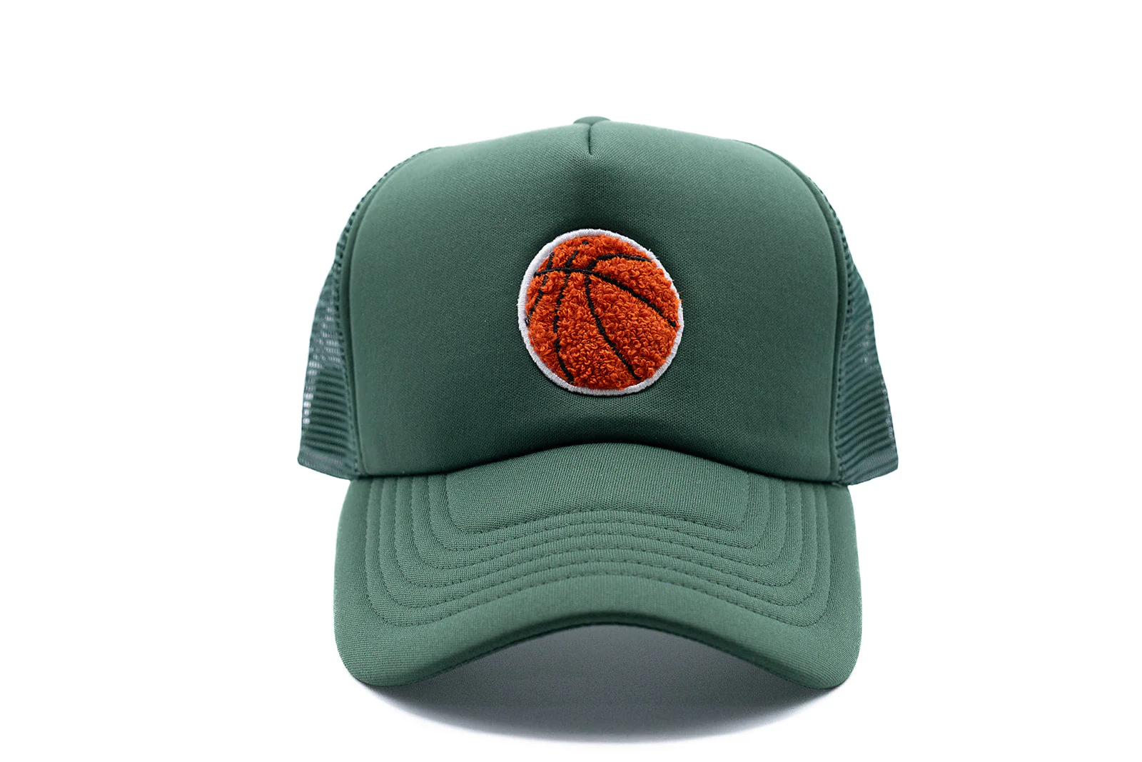 Basketball Patch Trucker Hat - Image 3