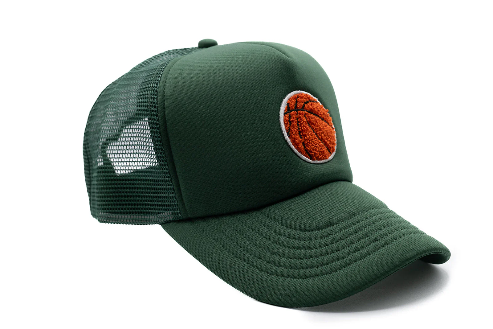 Basketball Patch Trucker Hat - Image 4