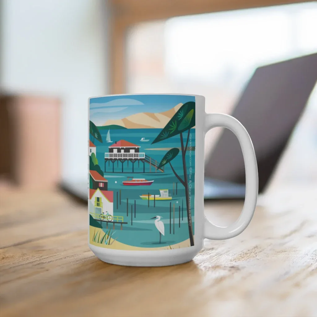 BASSIN D'ARCACHON 11 OZ OR 15 OZ CERAMIC MUG - Image 4