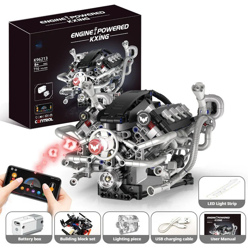 Bat Engine Model Building Block Toy - Image 5