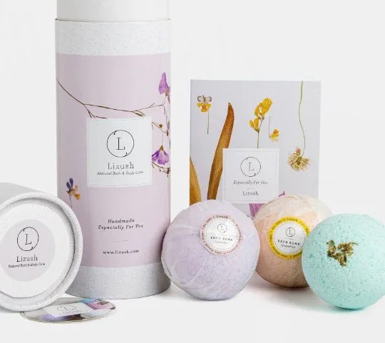 Bath Bombs, Spa Gift Set, Unique gift for Her, Gift for Mother, Care Package, Shower Bombs in a Tube, Relaxation Gift, BFF.. - Image 2