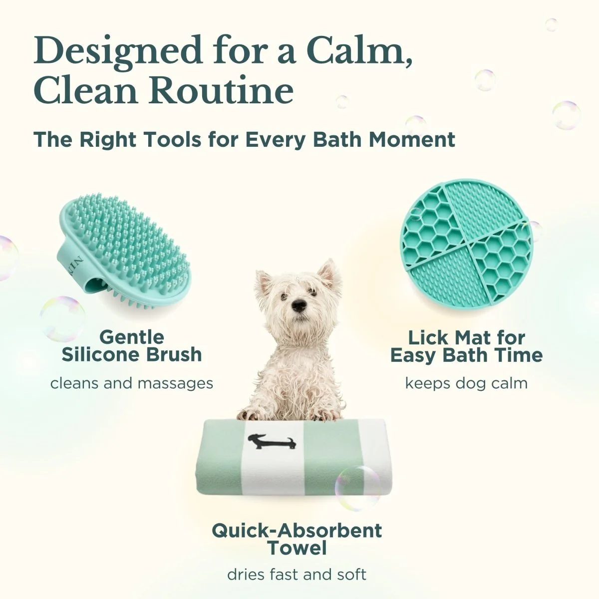 Bath Kit for Dogs – Grooming Set - Image 3