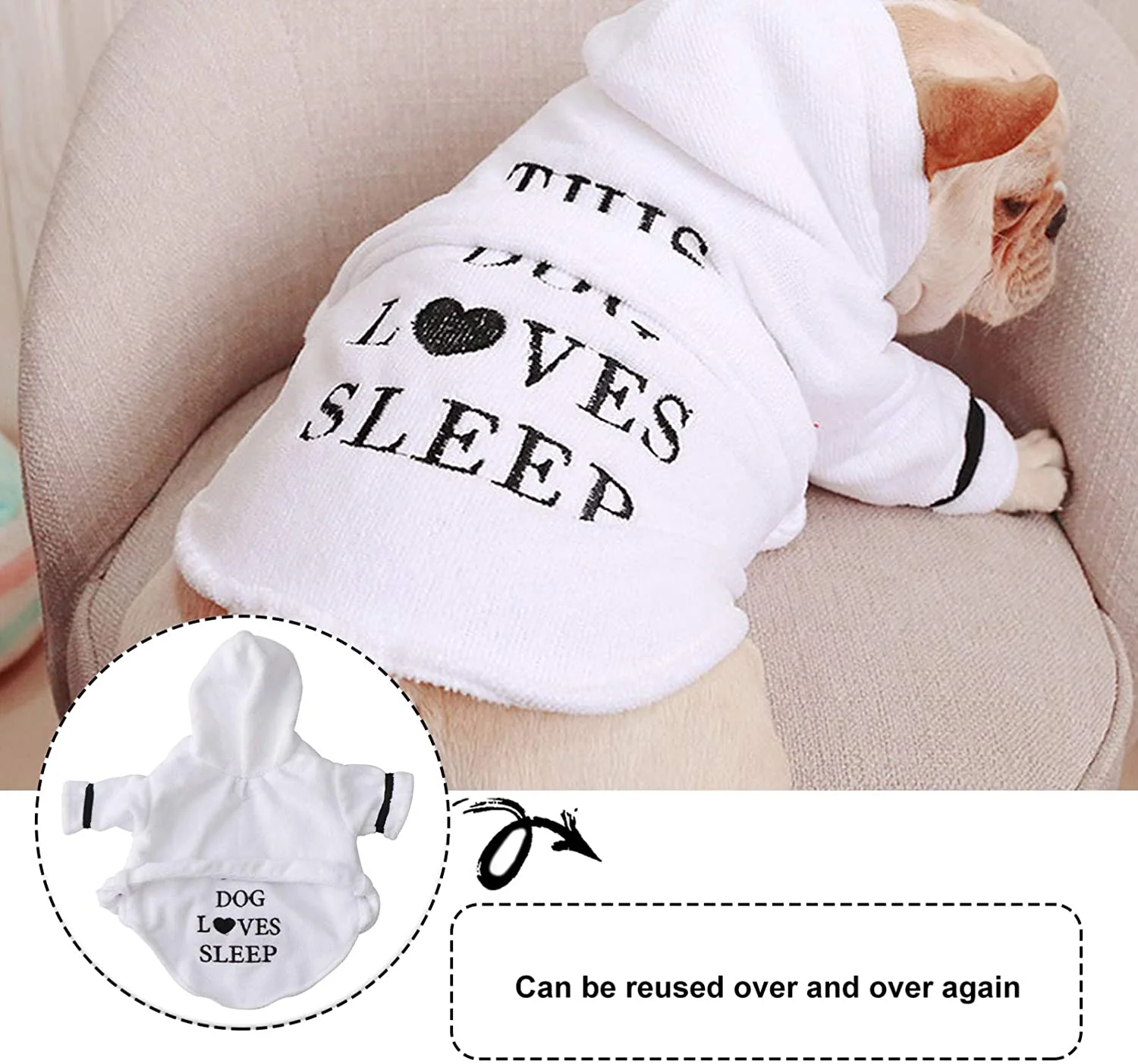 Bath Robe with Hood - Image 10