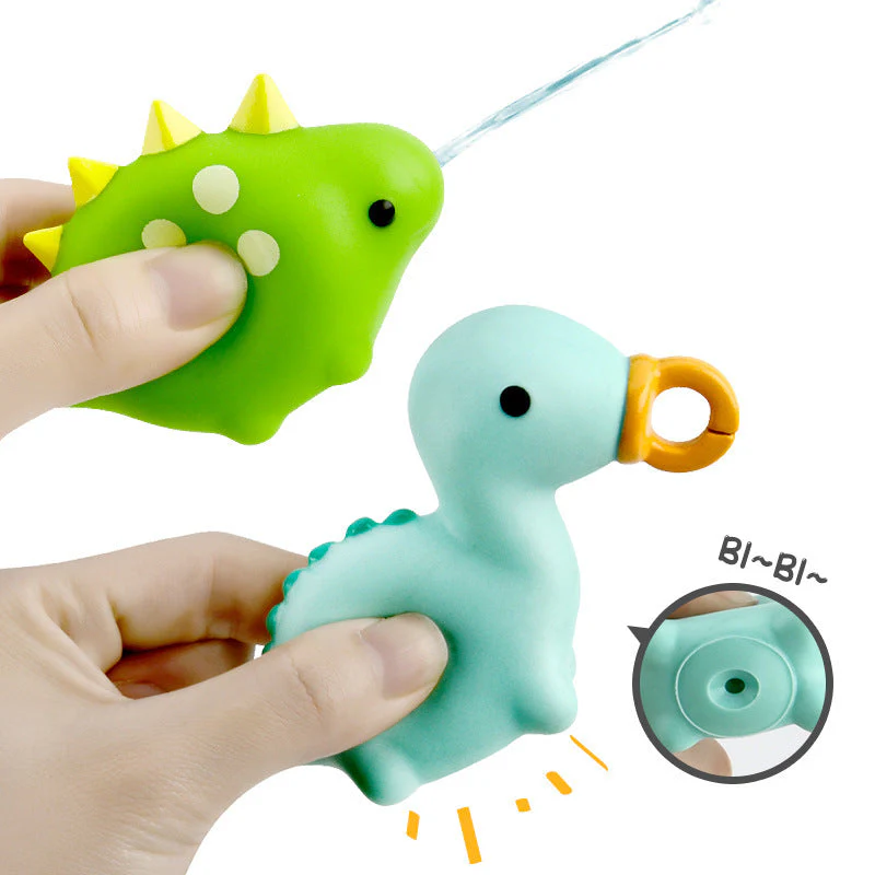 Bath Toy Dinosaur Fishing Fishing Toy Can Spray Water Pinch Called Fishing Net - Image 4