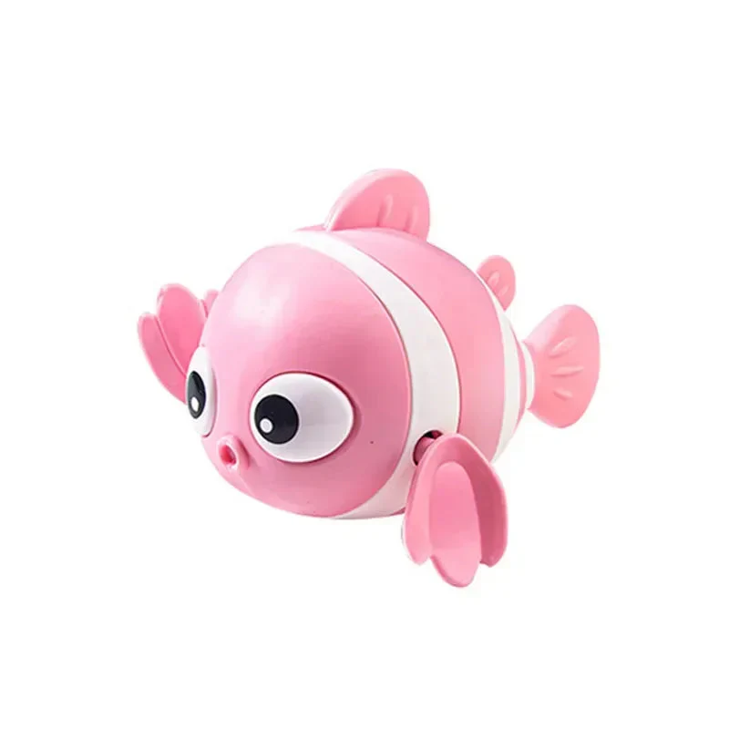Bath Toys Cute Swimming Clown Fish Bath Toy for Toddlers Floating Wind Up Toys for Boy Girl New Born Baby Bathtub Toddler Toys - Image 7