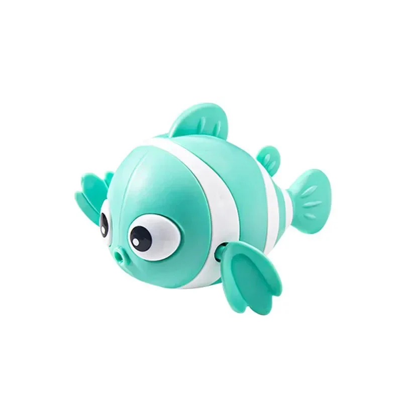 Bath Toys Cute Swimming Clown Fish Bath Toy for Toddlers Floating Wind Up Toys for Boy Girl New Born Baby Bathtub Toddler Toys - Image 9