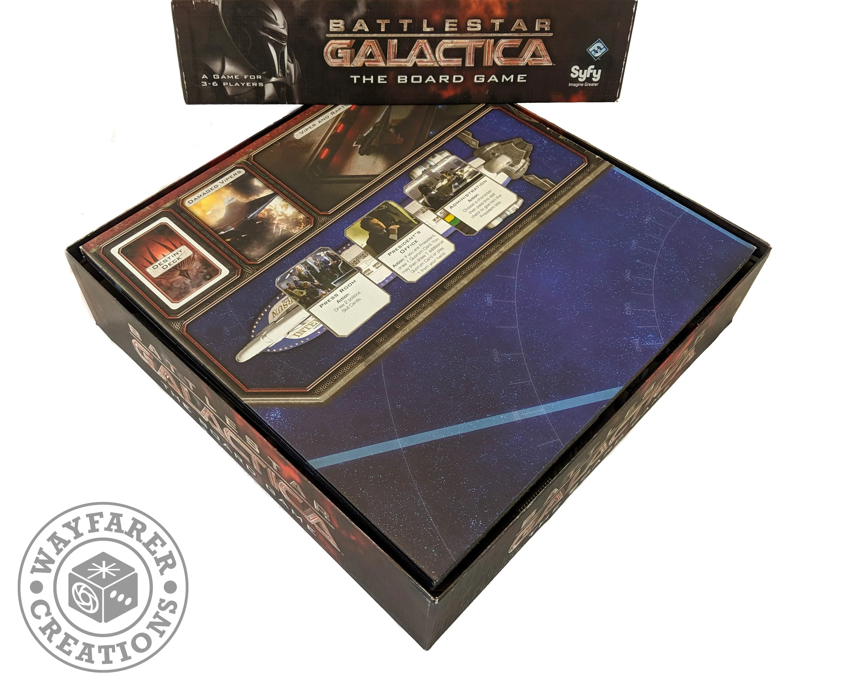 Battlestar Galactica Board Game Organizer Insert - Image 2