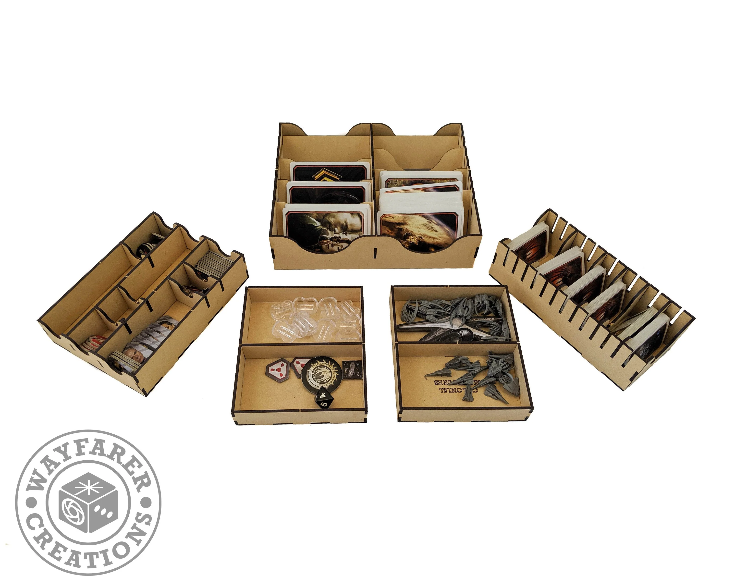 Battlestar Galactica Board Game Organizer Insert - Image 3