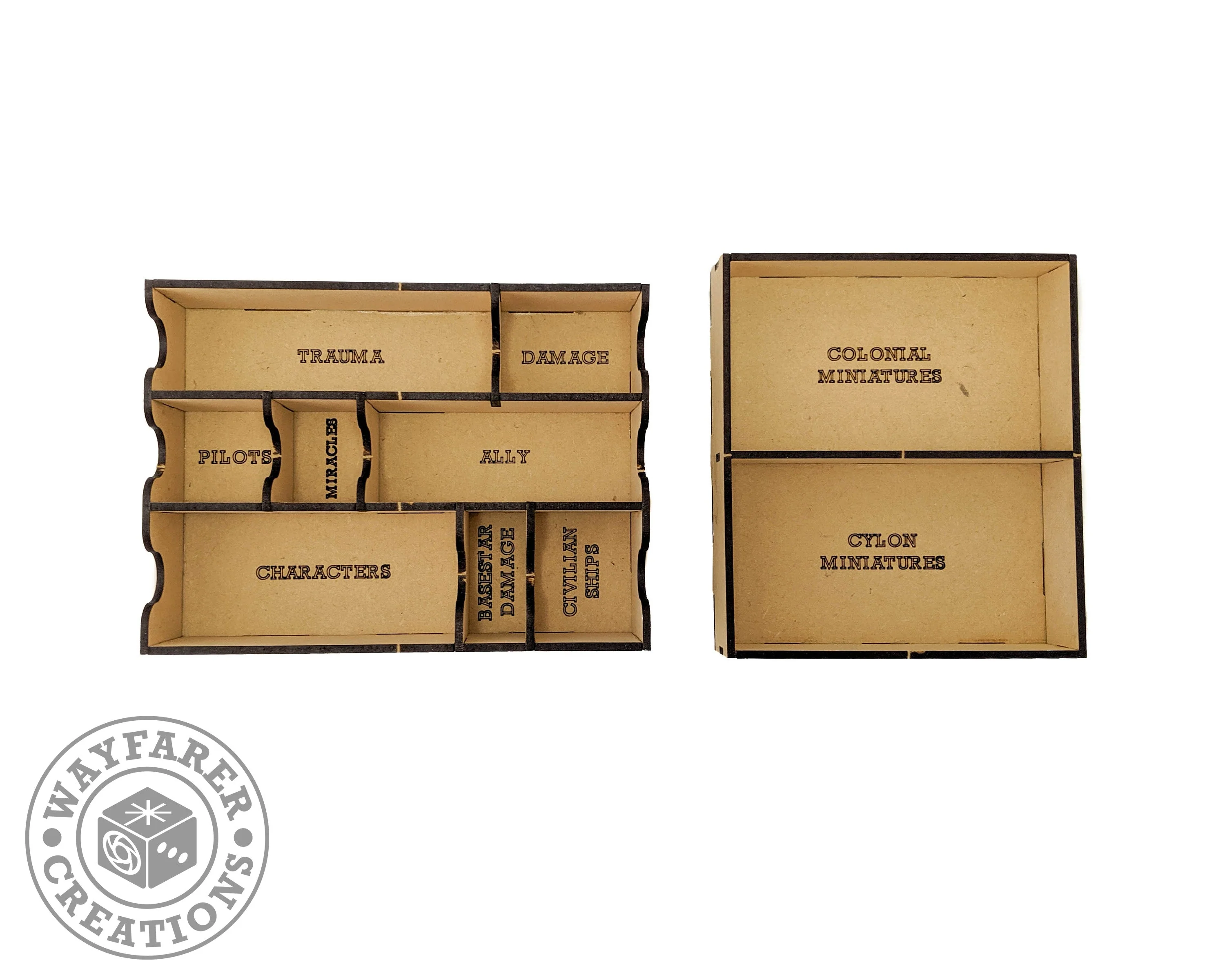Battlestar Galactica Board Game Organizer Insert - Image 4