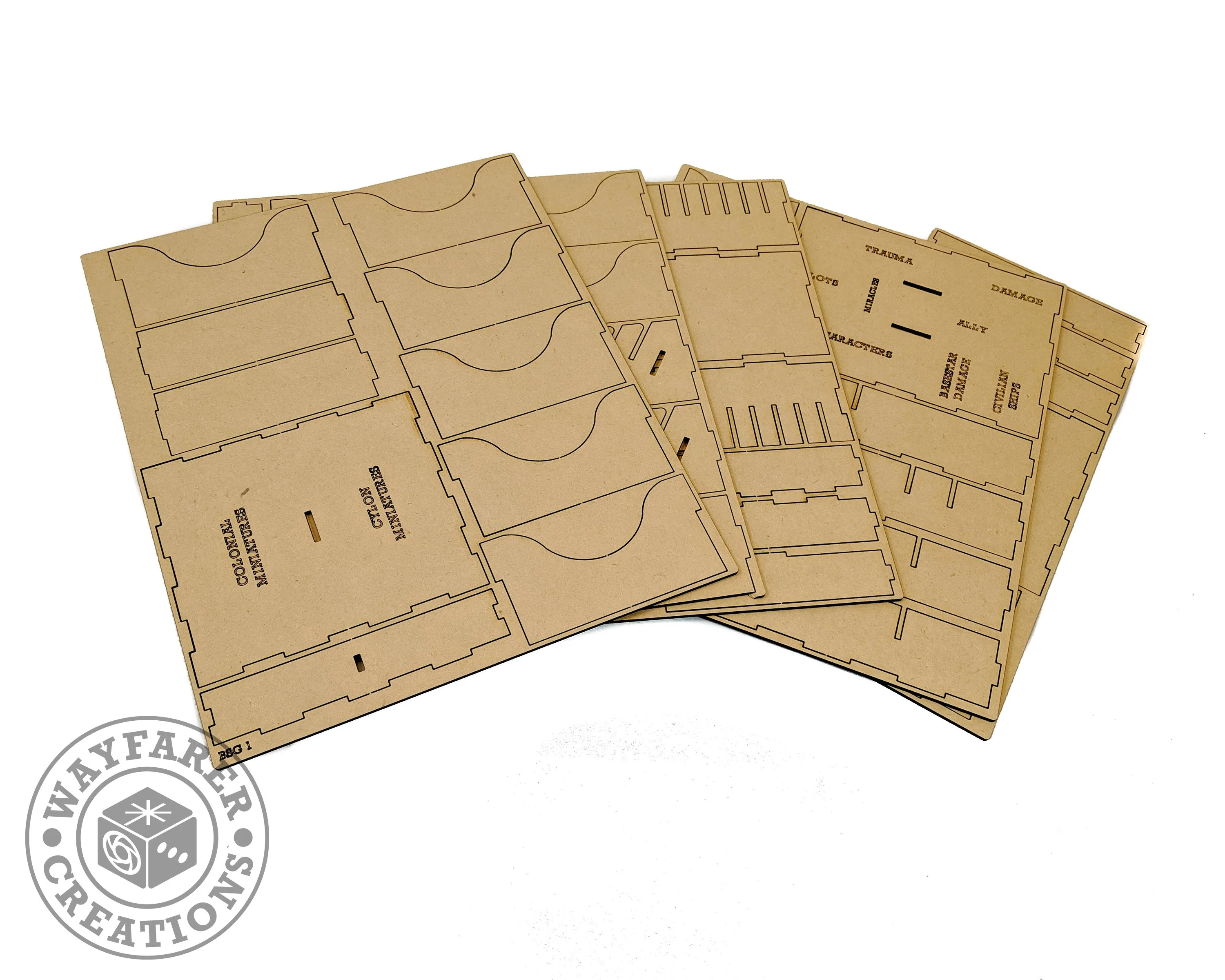 Battlestar Galactica Board Game Organizer Insert - Image 5