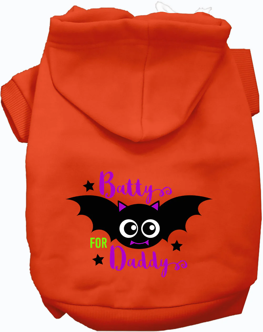 Batty for Daddy Halloween Pet Hoodie - Image 10