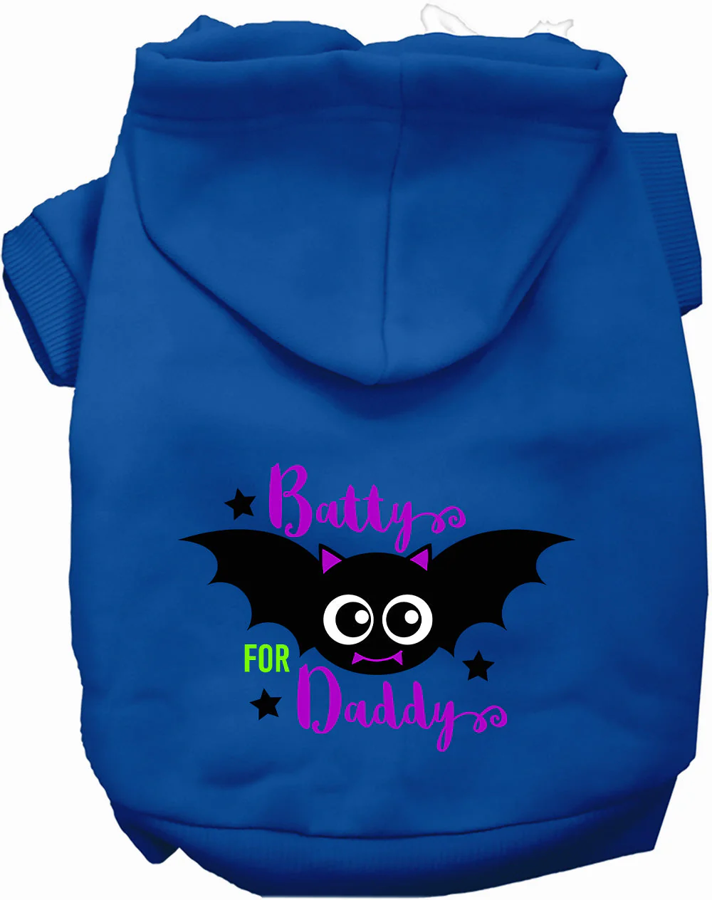 Batty for Daddy Halloween Pet Hoodie - Image 3