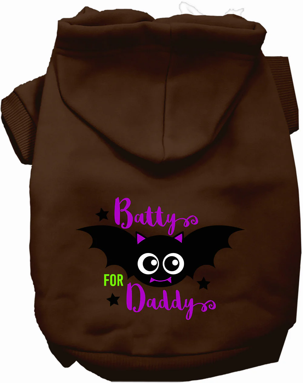 Batty for Daddy Halloween Pet Hoodie - Image 5