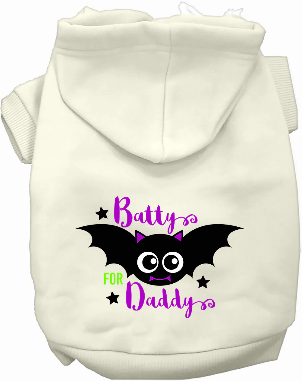 Batty for Daddy Halloween Pet Hoodie - Image 6