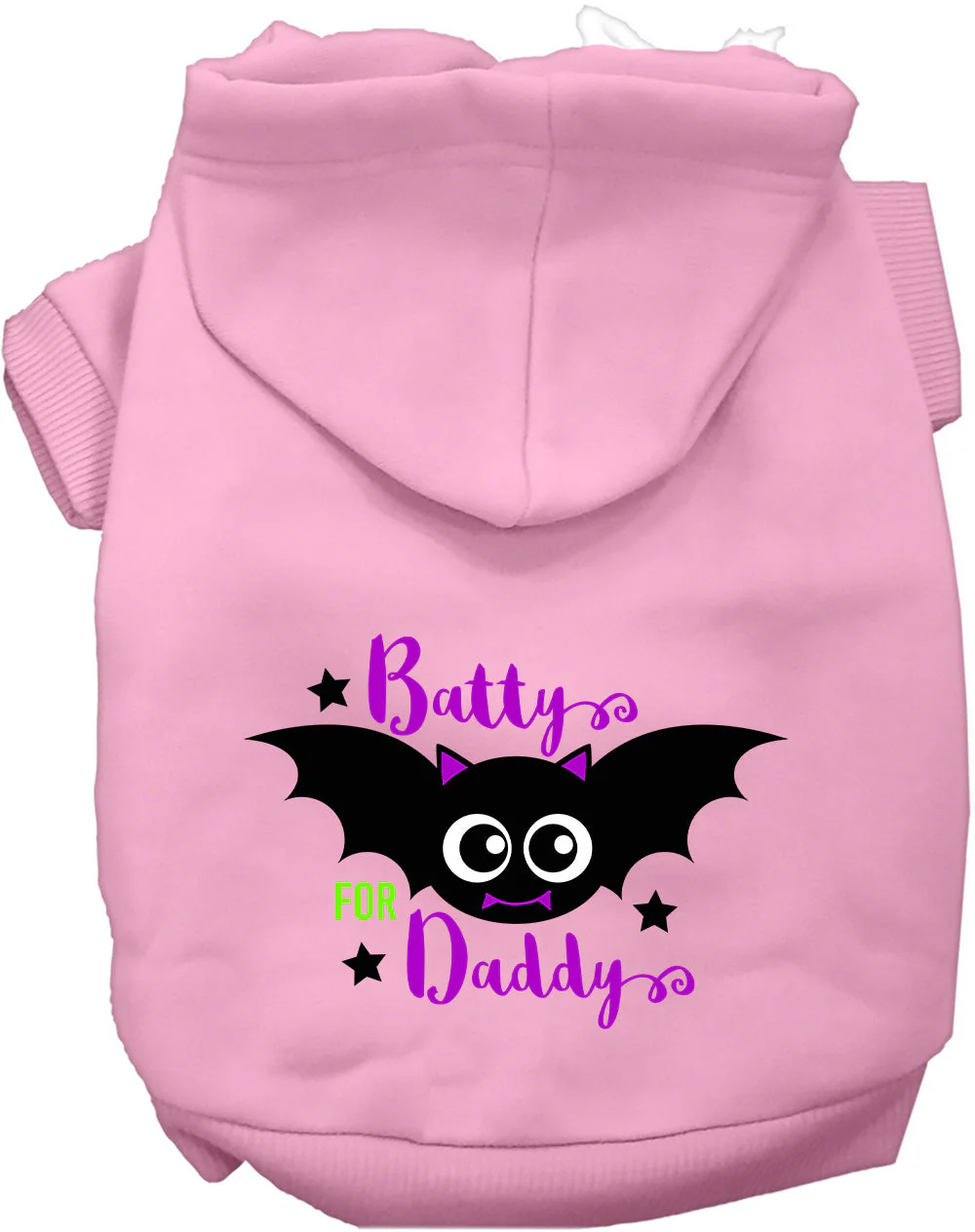 Batty for Daddy Halloween Pet Hoodie - Image 8
