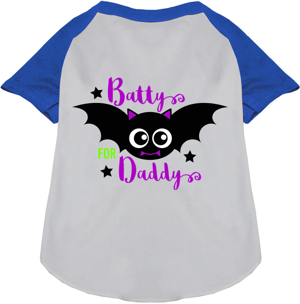 Batty for Daddy Pet Raglan Shirt - Image 3