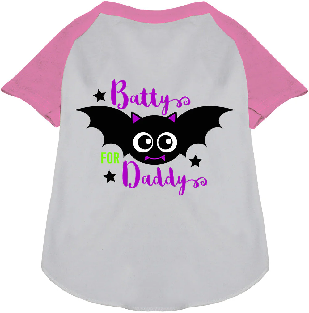 Batty for Daddy Pet Raglan Shirt - Image 5