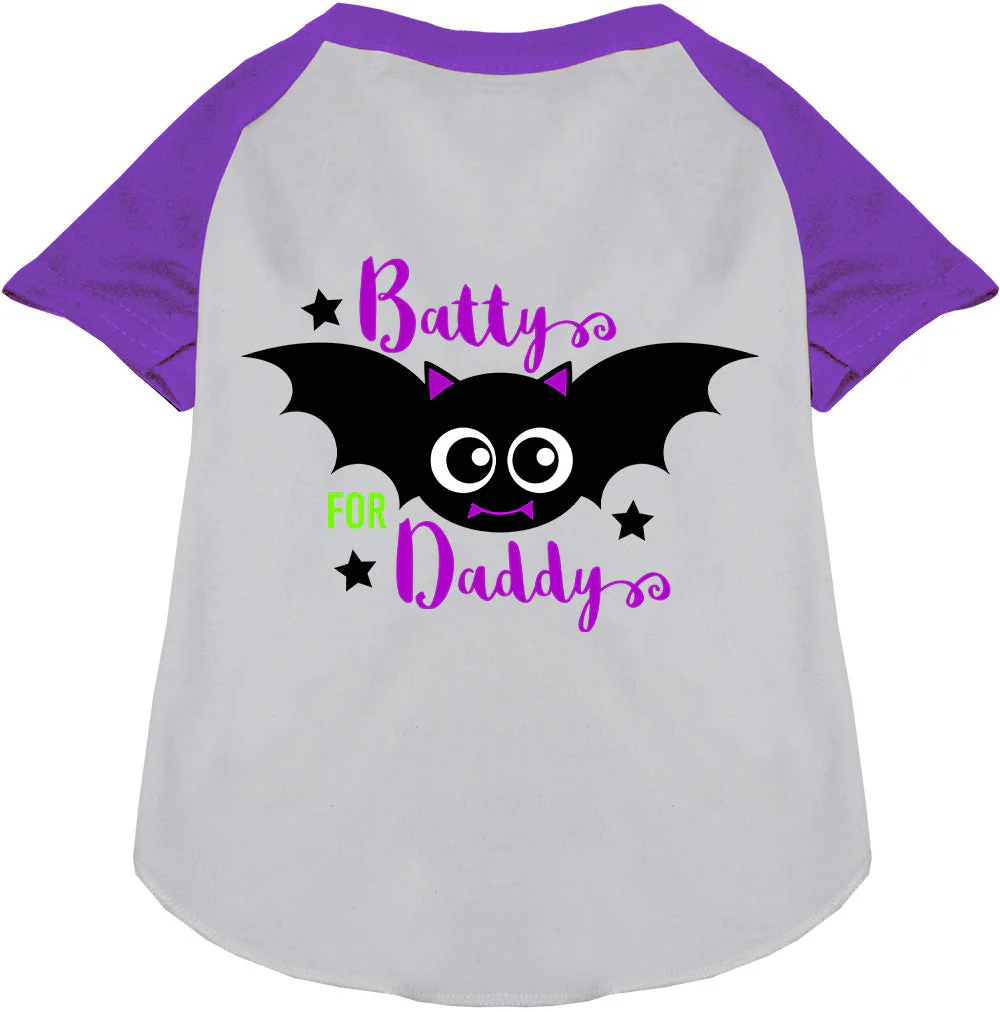 Batty for Daddy Pet Raglan Shirt - Image 6
