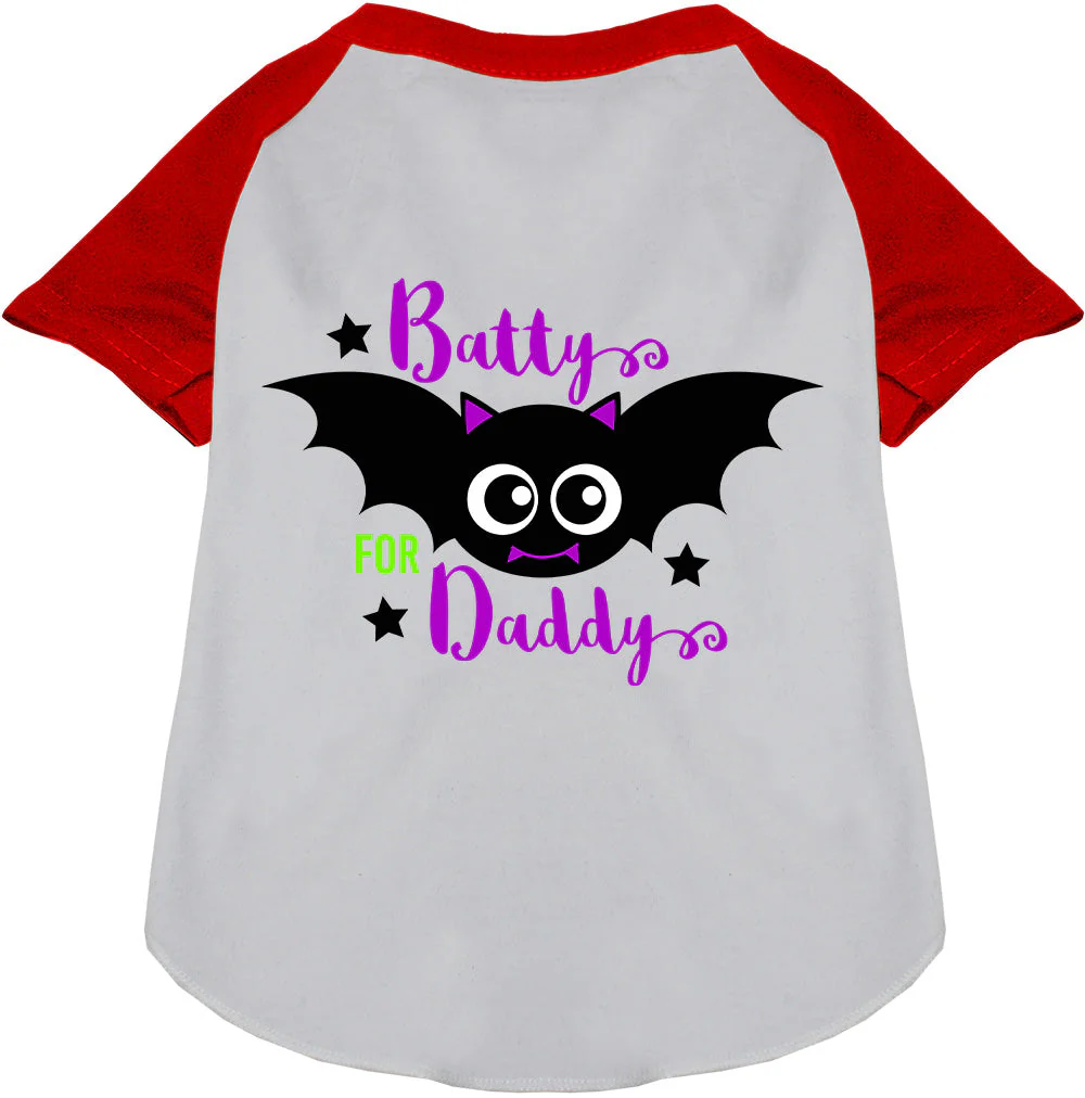 Batty for Daddy Pet Raglan Shirt - Image 7