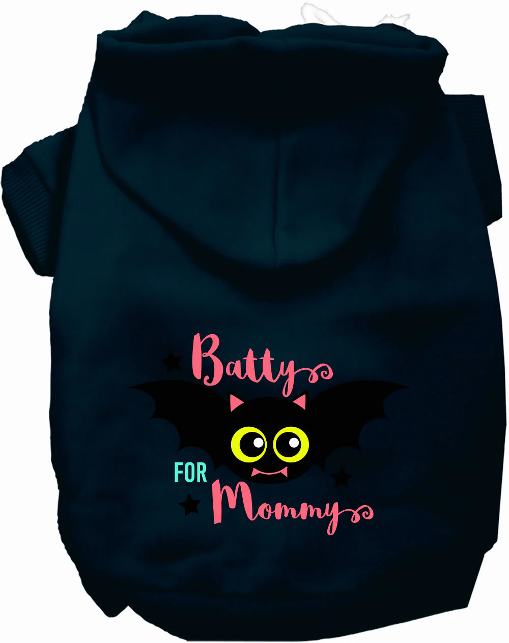 Batty for Mommy Halloween Pet Hoodie - Image 8