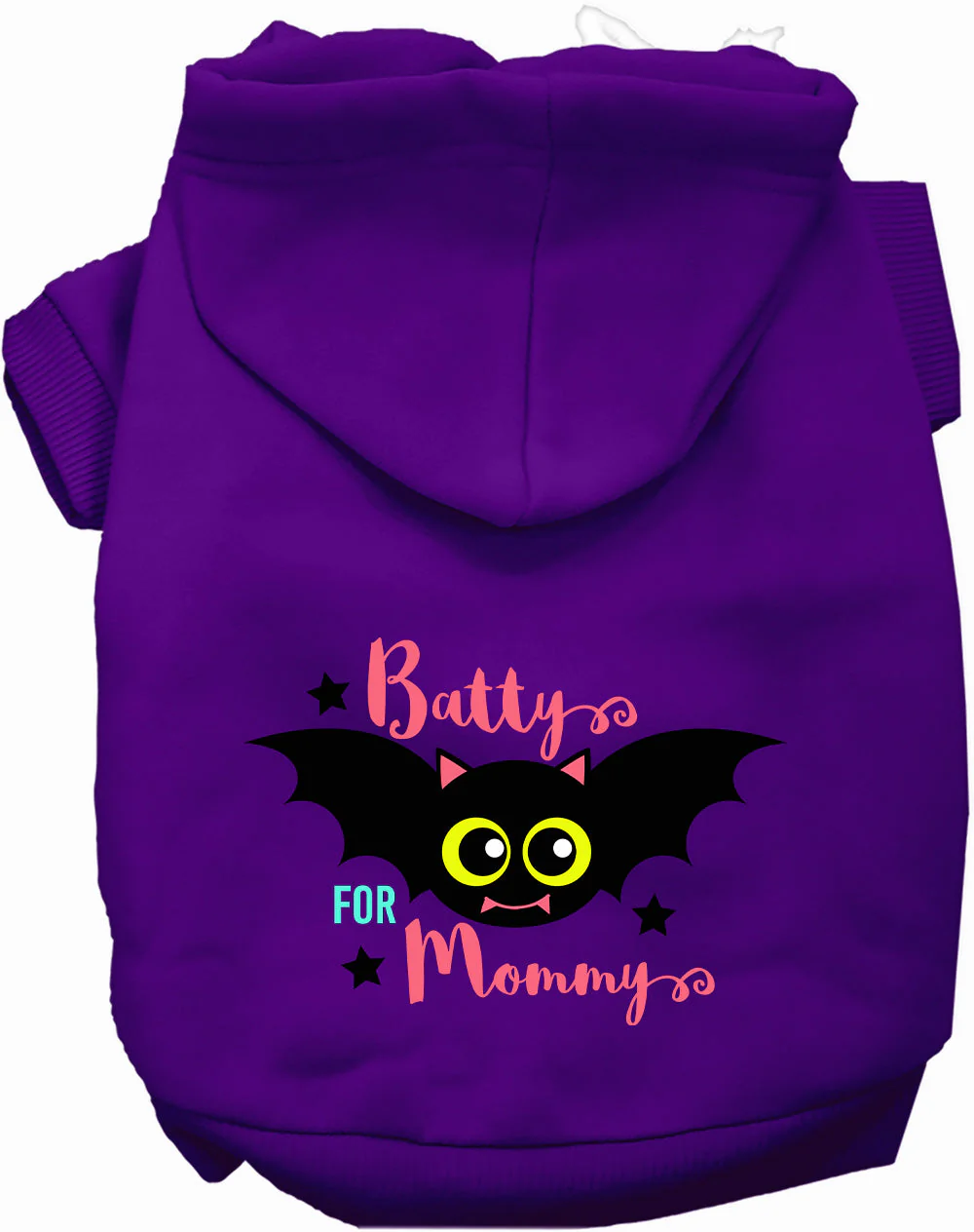 Batty for Mommy Halloween Pet Hoodie - Image 9