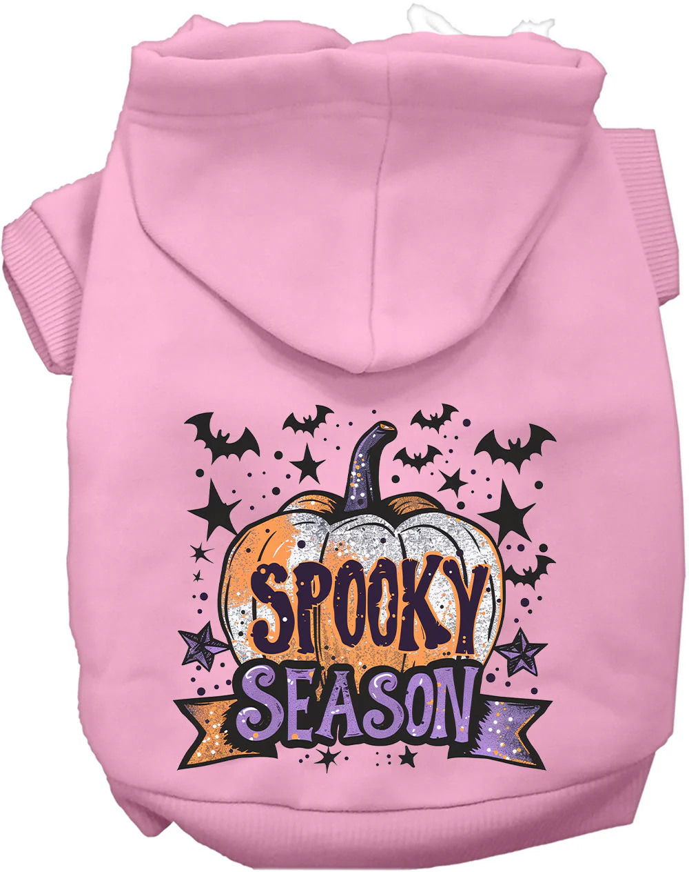 Batty Spooky Season Halloween Pet Hoodie - Image 10